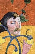 Paul Gauguin Self-Portrait with Halo oil painting